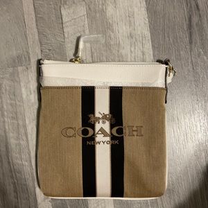 Cloth modern colored coach purse